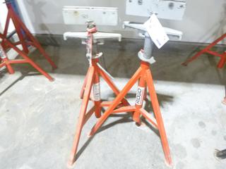 (2) Ridgid Pipe Jack Stands