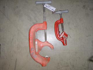 (2) Ridgid Pipe Cutters, Heavy Duty 4 In. to 6 In.