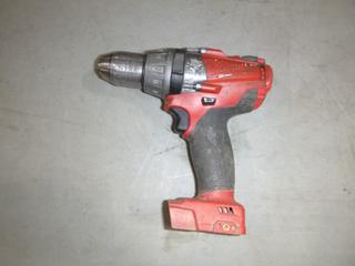 Milwaukee M18 1/2 In. Cordless Drill C/w Milwaukee M12/M18 Charger *Note: Missing Battery*