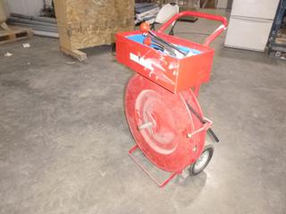 Samuel Banding Cart C/w Tensioner, Clips And Strapping Sealer Tool