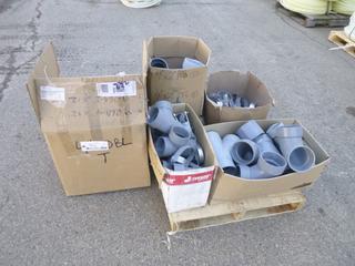 Qty Of Assorted PVC Fittings And Hangers