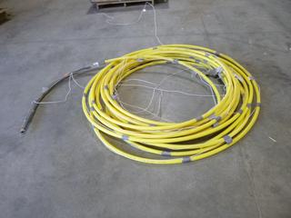 Unknown Length of Line # 6 Polytubes K38 Gas Line w/ Trace Line Attached 26.7mm