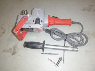 Milwaukee Hole Hawg 120V 1/2 In. Drill C/w Case