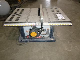 Ryobi 10 In. Table Saw C/w Guard