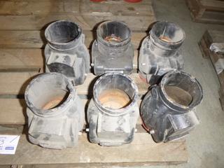 Qty Of (6) Victaulic 6 In./114.3mm Check Valves