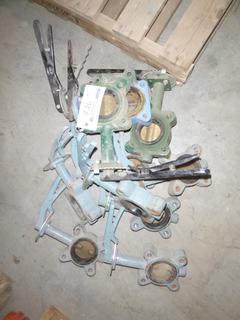 Qty of Unused 2.5 In. Butterfly Valves