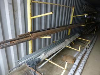 8 Ft. x 6 Ft. Custom Steel Pipe Rack *Note: Pipe Not Included, Buyer Responsible for Load Out*