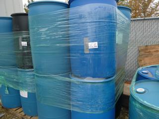 Qty of (8) 208L Barrels  *Note: Previously Contained Inhibited Propylene Glycol*