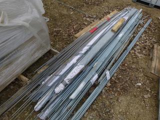 Qty of 10 Ft. Lengths Of 1/4 In., 3/8 In. and 1/2 In. Threaded Rod