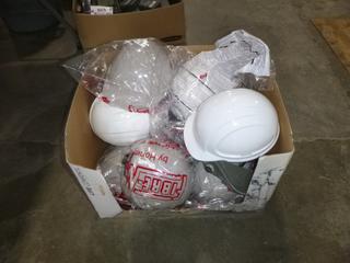 Box of Hard Hats *Note: Some Used* 