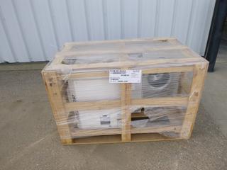 Unused Reznor UDBS-100 409 60Hz 115V Single Phase Propane Heat Exchanger w/ One Stage Operation. S/N BSC3062021429