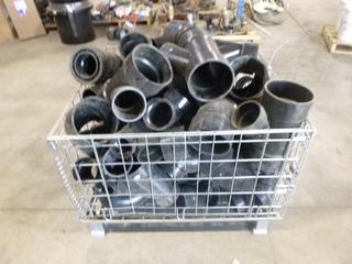 Qty Of Assorted IPEX 6 In. PVC Fittings *Note: Crate Not Included*