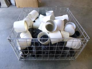 Qty of Assorted 1 1/2 In. to 6 In. PVC Fittings *Note: Crate Not Included*