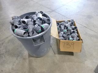 Qty of Assorted PVC Fittings 