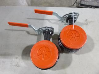 (2) Unused 2021 Victaulic 2-6 In. Butterfly Valves