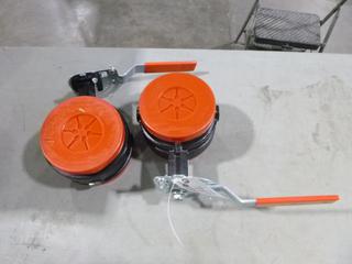 (2) Unused 2021 Victaulic 2-6 In. Butterfly Valves