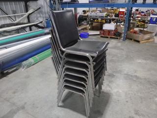 Qty of Stacking Office Chairs