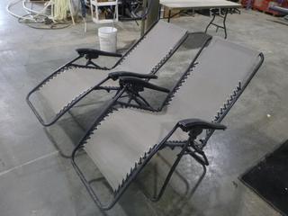 (2) Reclining Patio Chairs