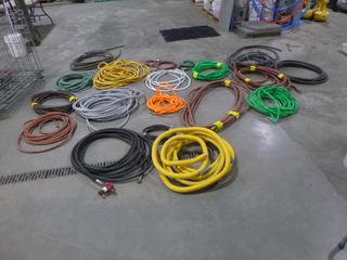 Qty of Air Hose, Water Hose and Various Length and Sizes *Note: Crate Not Included*