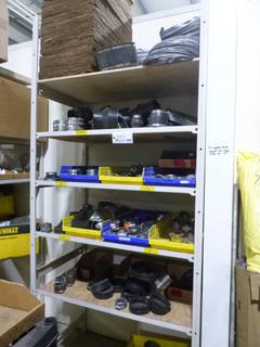 Contents of Shelf Includes Couplings, Reducers, Venting, Fernco's Clamps and More