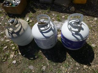 (3) 20 Lb. Propane Tanks, * Note: May Require Recertification*