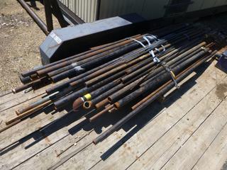 Qty of Assorted 1 In., 1 1/2 In. and 2 In. Steel Pipe  *Note: Buyer Responsible for Load Out*