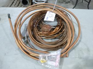 Qty of Copper Tubing, Various Thickness, Various Lengths