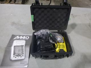 M40 Multi-Gas Monitor c/w Case And Manual