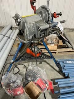 Ridgid 300-12 Pipe Threading Machine w/ Other Misc. Tool Parts *Note: Parts Only*