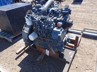 Kubota 4 Cyl. Diesel Engine, 46 Kw, 3.6L *Note: Complete As Per Consignor*
