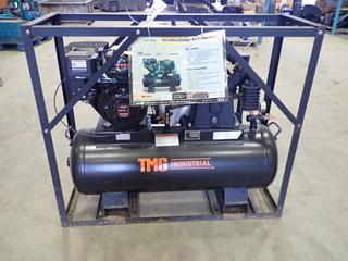 Unused TMG-GAC40 40 Gallon 2-Stage Air Compressor c/w G300FA OHV 4 Stroke Engine, 175 Max PSI