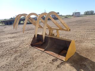 84 In. Q/A Grapple Bucket *Note: No Hydraulic Cylinder*
