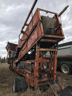 Located Offsite -  1997 Finlay 312C Portable Screen Plant, Discharge Conveyor, Hopper, S/A, SN FL470598  *Note: Buyer Responsible For Load Out*   **Major Equipment Dispersal For Skoreyko Crushing Ltd.**   Located Near Caslan, AB  For More Info Contact Connor @ 780-218-4493