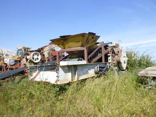 Located Offsite - 1996 Fabtec Inc. Tridem Carrier, Cedar Rapids 5530 Roll Crusher, SN 42182, Front Hydraulic Landing Legs, 30 In. (W) X 20 Ft. (L) Feed Belt, 8 Ft. X 5 Ft. Feed Hopper, 460V, 10 HP WEG Electric Motor, Dual 5530 Twin Roll Crushers, 400 HP, 460 Hz Electric Motor, Dual Cord Package, (2) Spare Roll Drive Tires, 30 In. X 38 Ft. Output Conveyor, Spring Ride Suspension  *Note: Buyer Responsible For Load Out*   **Major Equipment Dispersal For Skoreyko Crushing Ltd.**   Located Near Caslan, AB  For More Info Contact Connor @ 780-218-4493