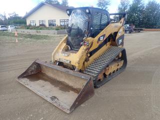 2011 Caterpillar 289C Compact Track Loader c/w Diesel Engine, 2 Speed, Aux Hyd, A/C, Heater, ISO/H-Drive  Steering/Bucket Controls, Webasto Preheat System, Brigade Back Up Camera, Q/A, Cat 262-9270 84 In. Bucket, 60% Track Life, High Flow XPS, Showing 7,701 Hrs, SN CAT0289CAJMP02020 