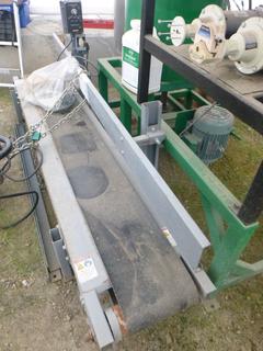 **LOCATED OFFSITE** 8ft Conveyor For Seed Mixer *Note: Buyer Responsible For Loadout, This Item Is Located @ 7261 18ST NW, For More Info Contact Chris @ 587-340-9961*