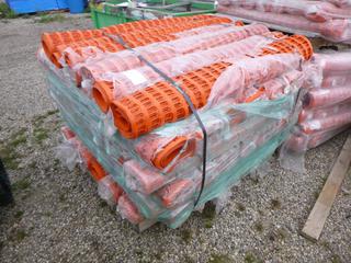 **LOCATED OFFSITE** (Approx. 47 Rolls) Protex Snow Fence, 4ft x 100ft @ 12 Lbs (Per Roll), 2in. x 2in. Mesh Size, Model: SF2048L-12P *Note: Buyer Responsible For Loadout, This Item Is Located @ 7261 18ST NW, For More Info Contact Chris @ 587-340-9961*