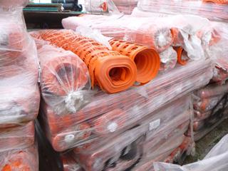 **LOCATED OFFSITE** (Approx. 48 Rolls) Protex Snow Fence, 4ft x 100ft @ 12 Lbs (Per Roll), 2in. x 2in. Mesh Size, Model: SF2048L-12P *Note: Buyer Responsible For Loadout, This Item Is Located @ 7261 18ST NW, For More Info Contact Chris @ 587-340-9961*