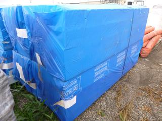 **LOCATED OFFSITE** (64 Pcs) Terra Foam Expanded Polystyrene Foam Insulation, 6in. x 6in. x 88in. *Note: Buyer Responsible For Loadout, This Item Is Located @ 7261 18ST NW, For More Info Contact Chris @ 587-340-9961*