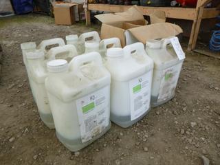 **LOCATED OFFSITE** (9 Jugs) IQ Drive 10% Calcium Water Soluble, 2.5 Gal Jugs *Note: Buyer Responsible For Loadout, This Item Is Located @ 7261 18ST NW, For More Info Contact Chris @ 587-340-9961*