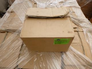 **LOCATED OFFSITE** (5 Boxes) Carriage Bolt, Full Thread, 3/8 - 16 x 5in., Approx. 340 Pcs Per Box *Note: Buyer Responsible For Loadout, This Item Is Located @ 7261 18ST NW, For More Info Contact Chris @ 587-340-9961*