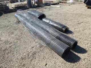 **LOCATED OFFSITE** Geogrid Matting, Various Lengths, (2) 16ft Wide Rolls, (1) 6ft Wide Roll, (1) 5ft Wide Roll *Note: Buyer Responsible For Loadout, This Item Is Located @ 7261 18ST NW, For More Info Contact Chris @ 587-340-9961*