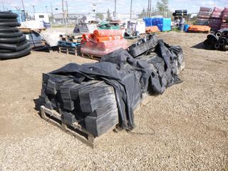 **LOCATED OFFSITE** (30 Stacks) HDPE Geocell, 12ft x 6in. *Note: Buyer Responsible For Loadout, This Item Is Located @ 7261 18ST NW, For More Info Contact Chris @ 587-340-9961*