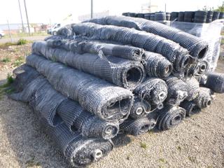 **LOCATED OFFSITE** (5 Rolls) 13ft Nylon Matting, Up To 100ft Per Roll *Note: Buyer Responsible For Loadout, This Item Is Located @ 7261 18ST NW, For More Info Contact Chris @ 587-340-9961*