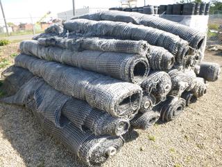 **LOCATED OFFSITE** (5 Rolls) 13ft Nylon Matting, Up To 100ft Per Roll *Note: Buyer Responsible For Loadout, This Item Is Located @ 7261 18ST NW, For More Info Contact Chris @ 587-340-9961*