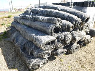 **LOCATED OFFSITE** (5 Rolls) 13ft Nylon Matting, Up To 100ft Per Roll *Note: Buyer Responsible For Loadout, This Item Is Located @ 7261 18ST NW, For More Info Contact Chris @ 587-340-9961*