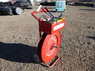 **LOCATED OFFSITE** Samuel Banding Cart W/ Bander, Clamps, Ratchet *Note: Buyer Responsible For Loadout, This Item Is Located @ 7261 18ST NW, For More Info Contact Chris @ 587-340-9961*