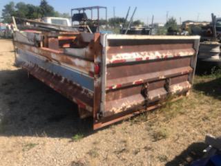 Rehn 15 Ft. Steel Gravel Box c/w Hoist, Saddle and Tarp **Located Offsite Near Spruce Grove, For More Information Contact Richard 780-222-8309**