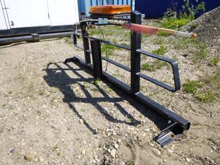 Back Rack 69in Headache Rack C/w Buggy Whip, Beacon, Mounting Plates And Hardware