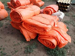 Qty Of (5) Insulated Tarps, Size Unknown